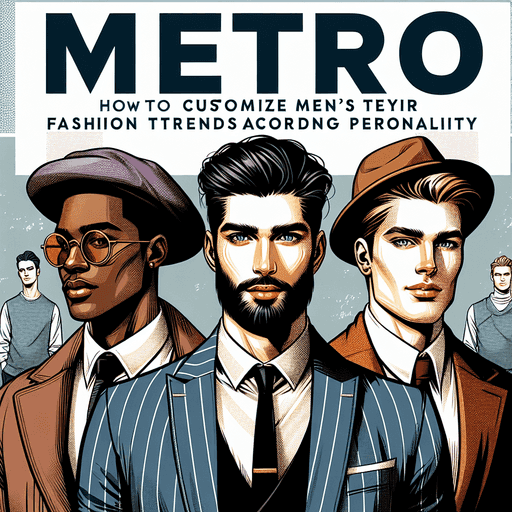 Gaya Metro Pria: Bagaimana Membuat Tren Fashion Pria Sesuai dengan Kepribadian