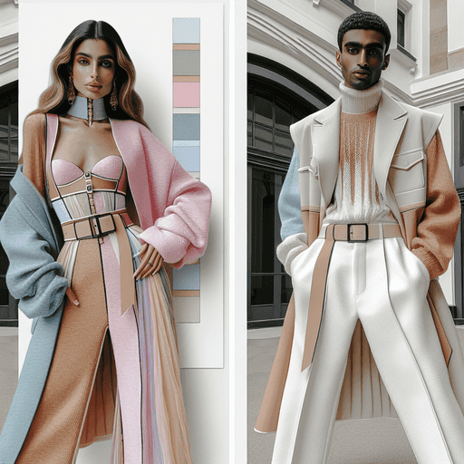 Tampilan Stylish dengan Kombinasi Warna Pastel dan Outfit Bold